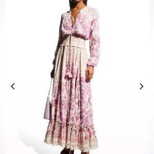 Hemant & Nandita Suki Cotton Paisley Long Dress